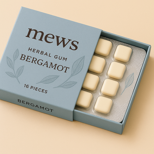 mews bergamot chewing gum
