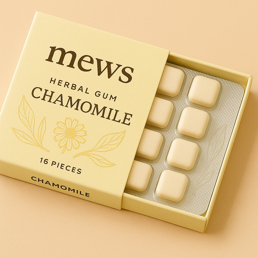 mews chamomile chewing gum